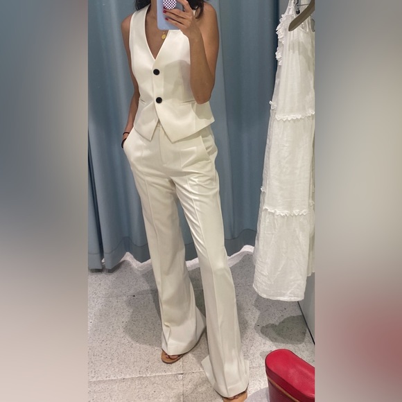 Reiss Iris wool blend waistcoat vest size 4 - Picture 5 of 11